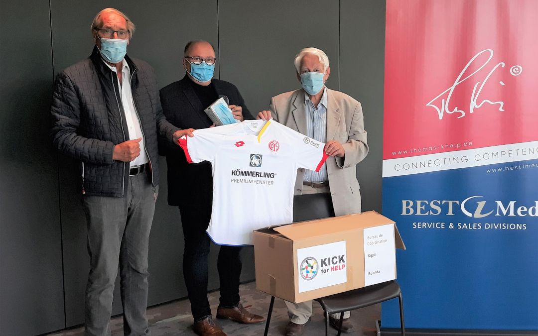 Mainz 05 und BEST1Med unterstützen Kick for Help in Ruanda