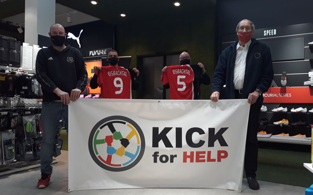 Sportfreunde Eisbachtal unterstützen Kick for Help